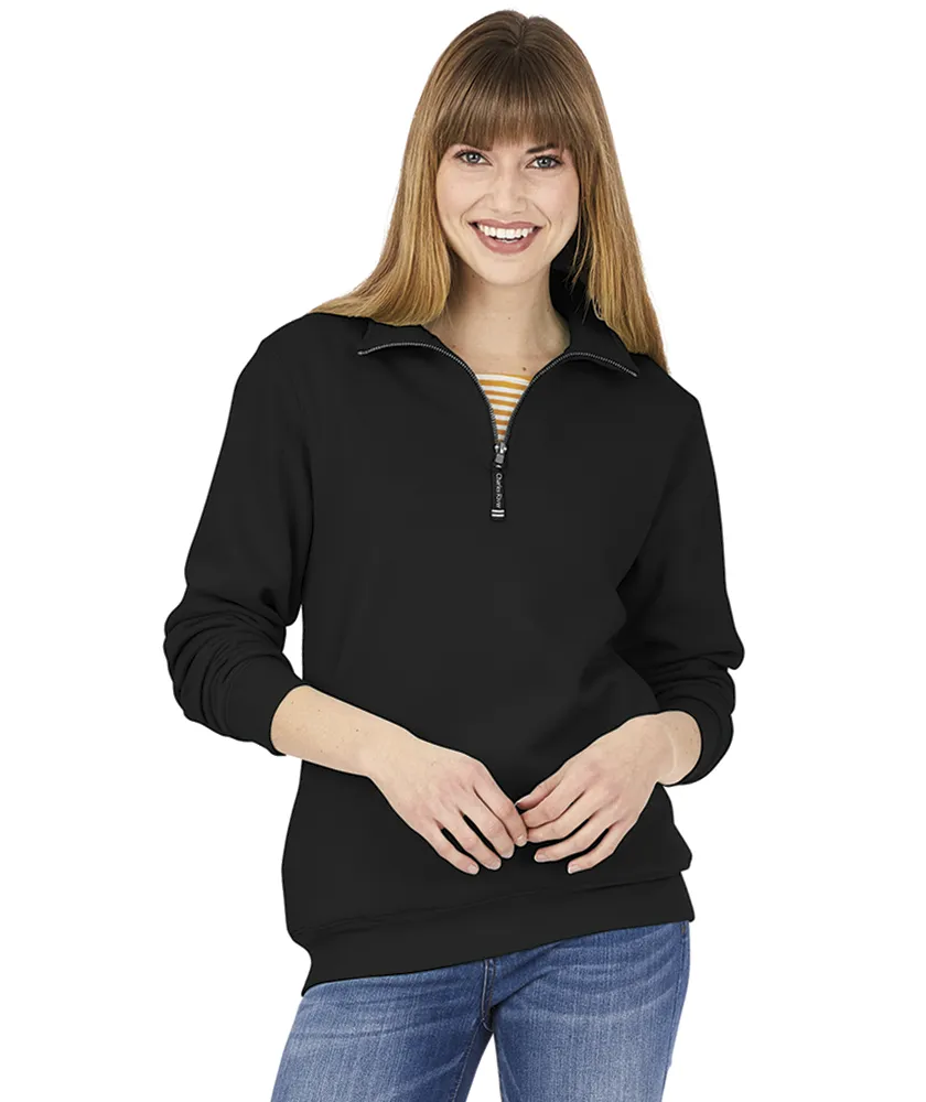 Crosswind Quarter Zip Sweatshirt Black