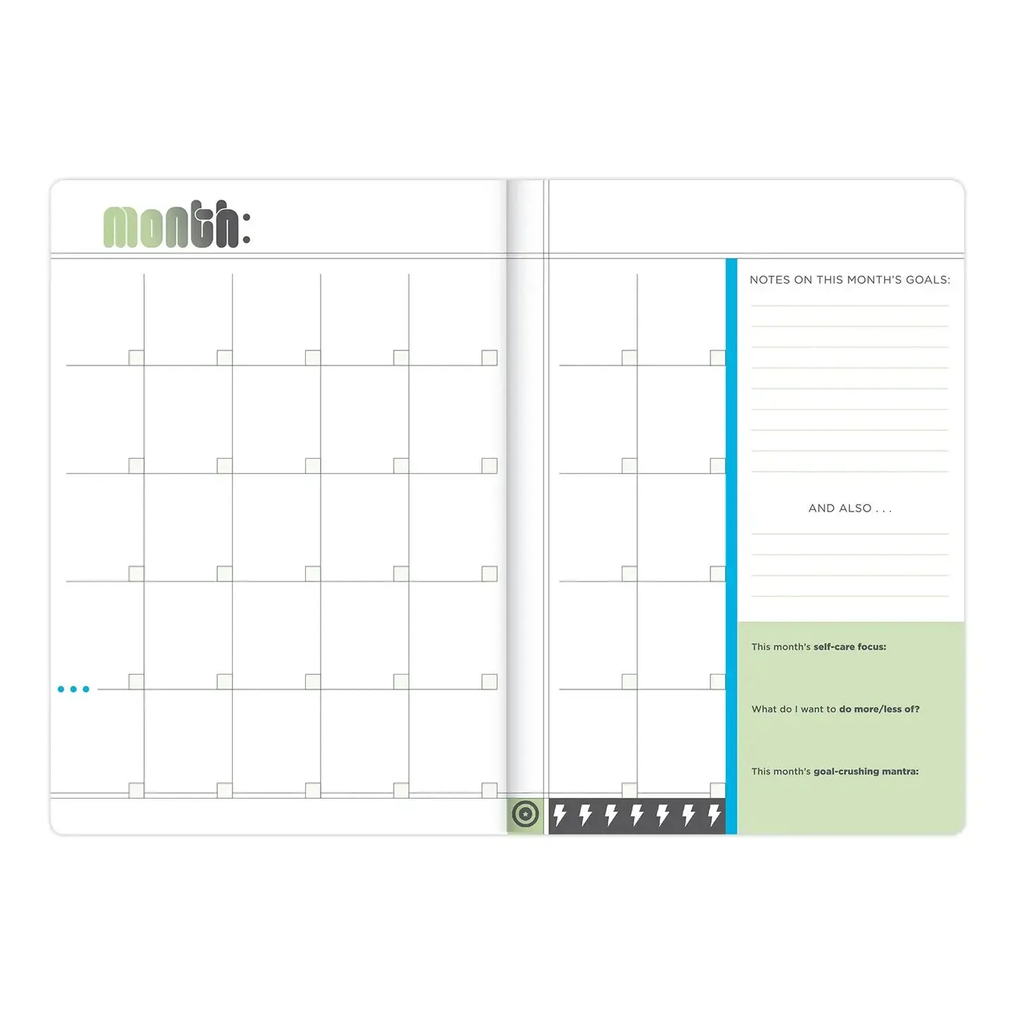 Crush Those Goals Hardcover Planner