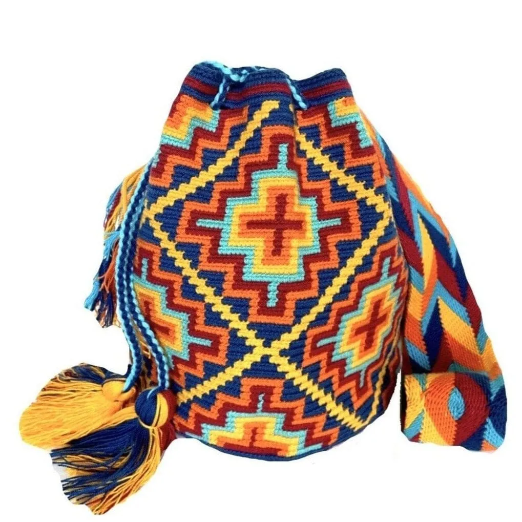 Desert Sunset Summer Bags - | Large Crochet Purses