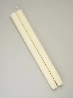 Dining Candle Pair, Ivory