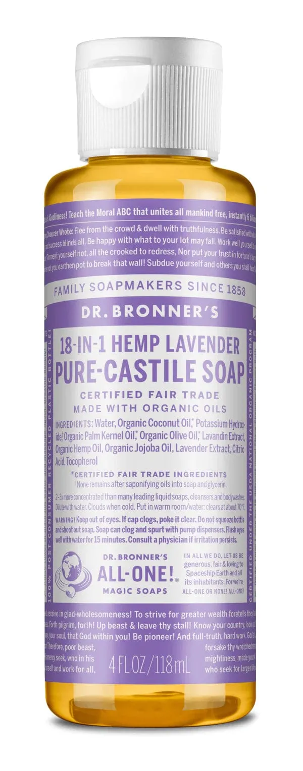 Dr. Bronner's 4oz Pure Castille Soap