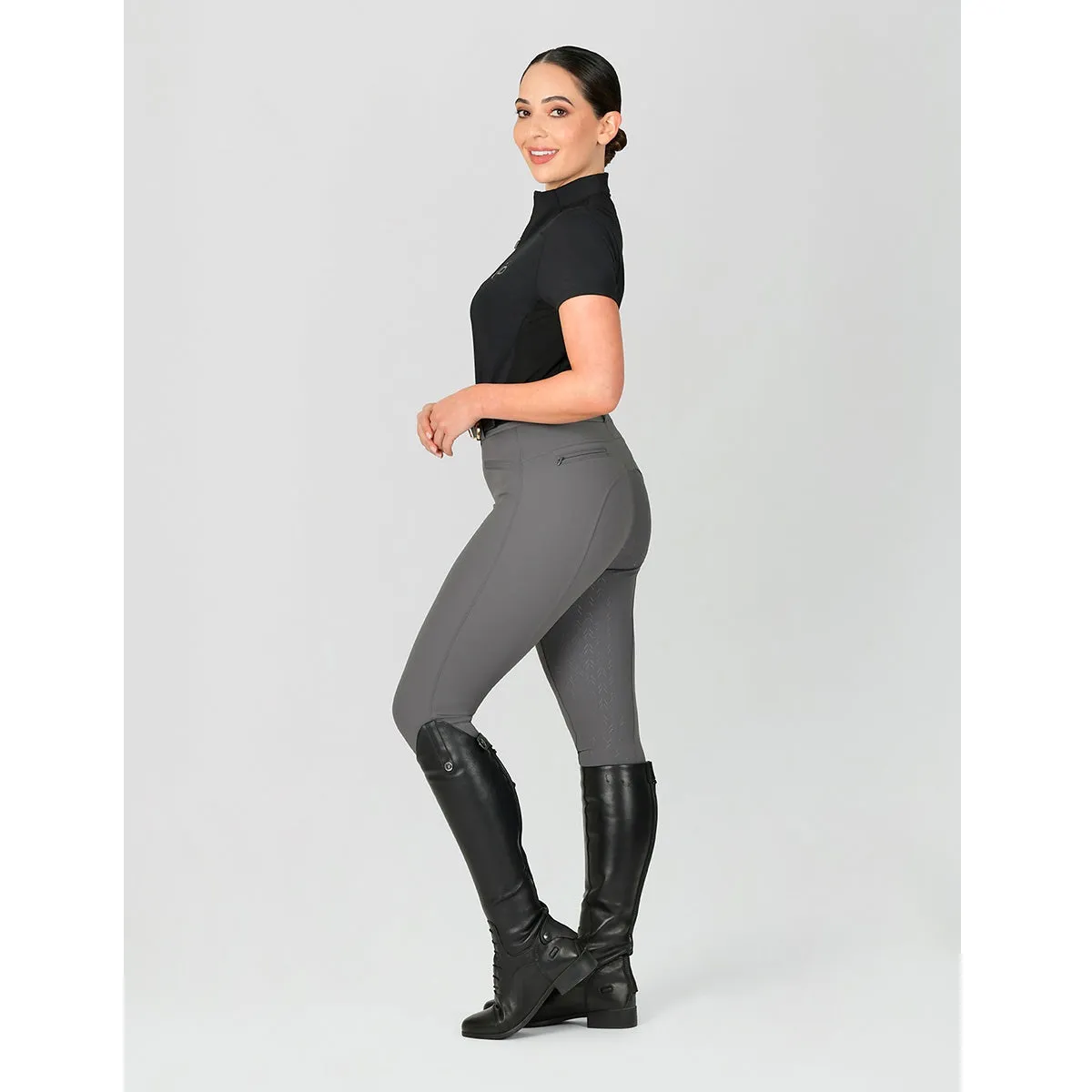 Dublin Black Chelsea Breeches