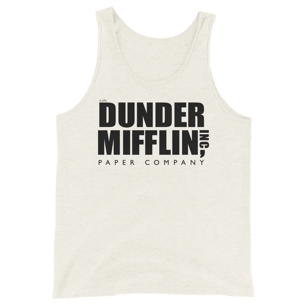 Dunder Mifflin Logo Men's Tank Top