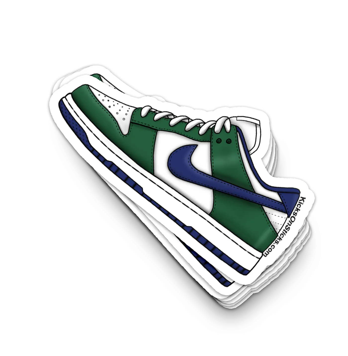 Dunk Low "Fir Midnight Navy" Sneaker Sticker