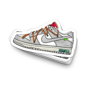 Dunk Low "Off-White Lot 31" Sneaker Sticker