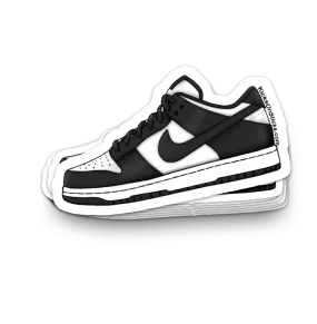 Dunk Low "Panda" Sneaker Sticker