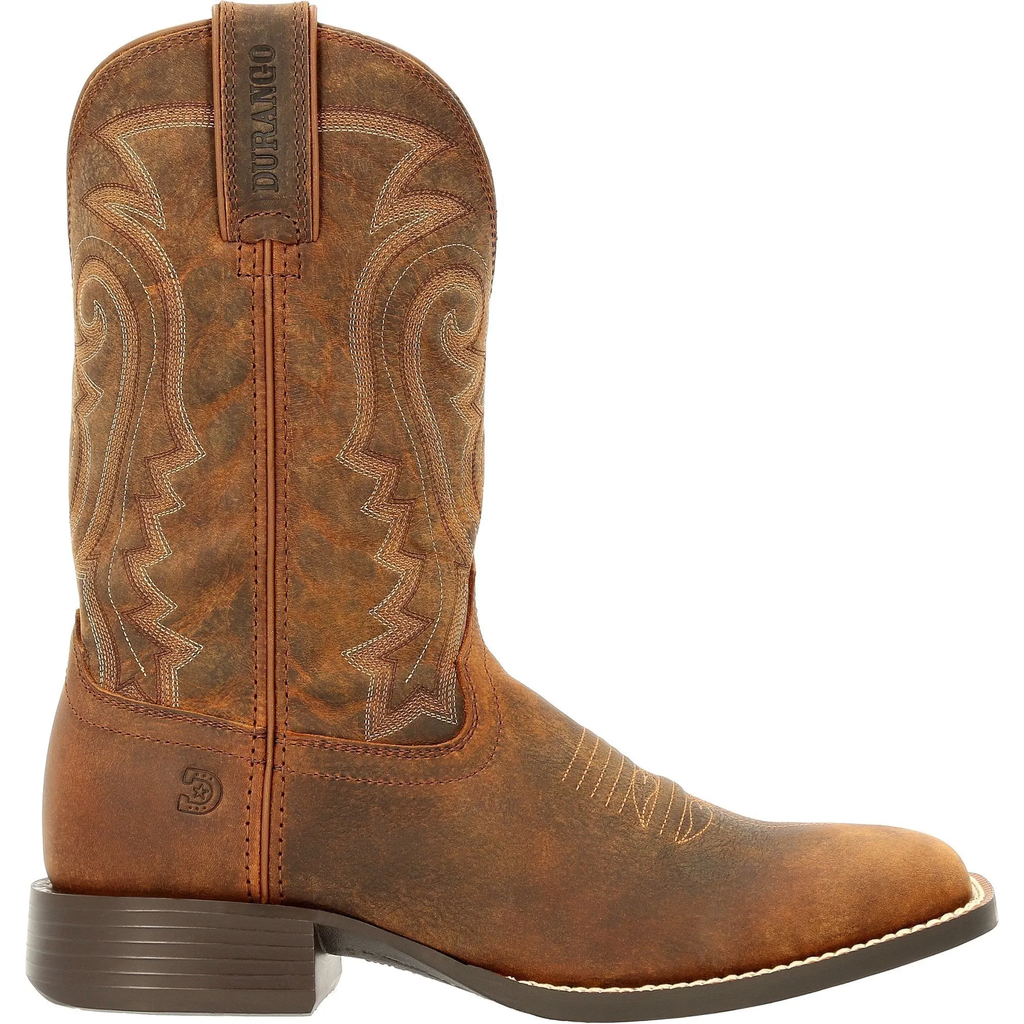 Durango Men's Westward 11" Square Toe Pull-On Western Boot - DDB0342