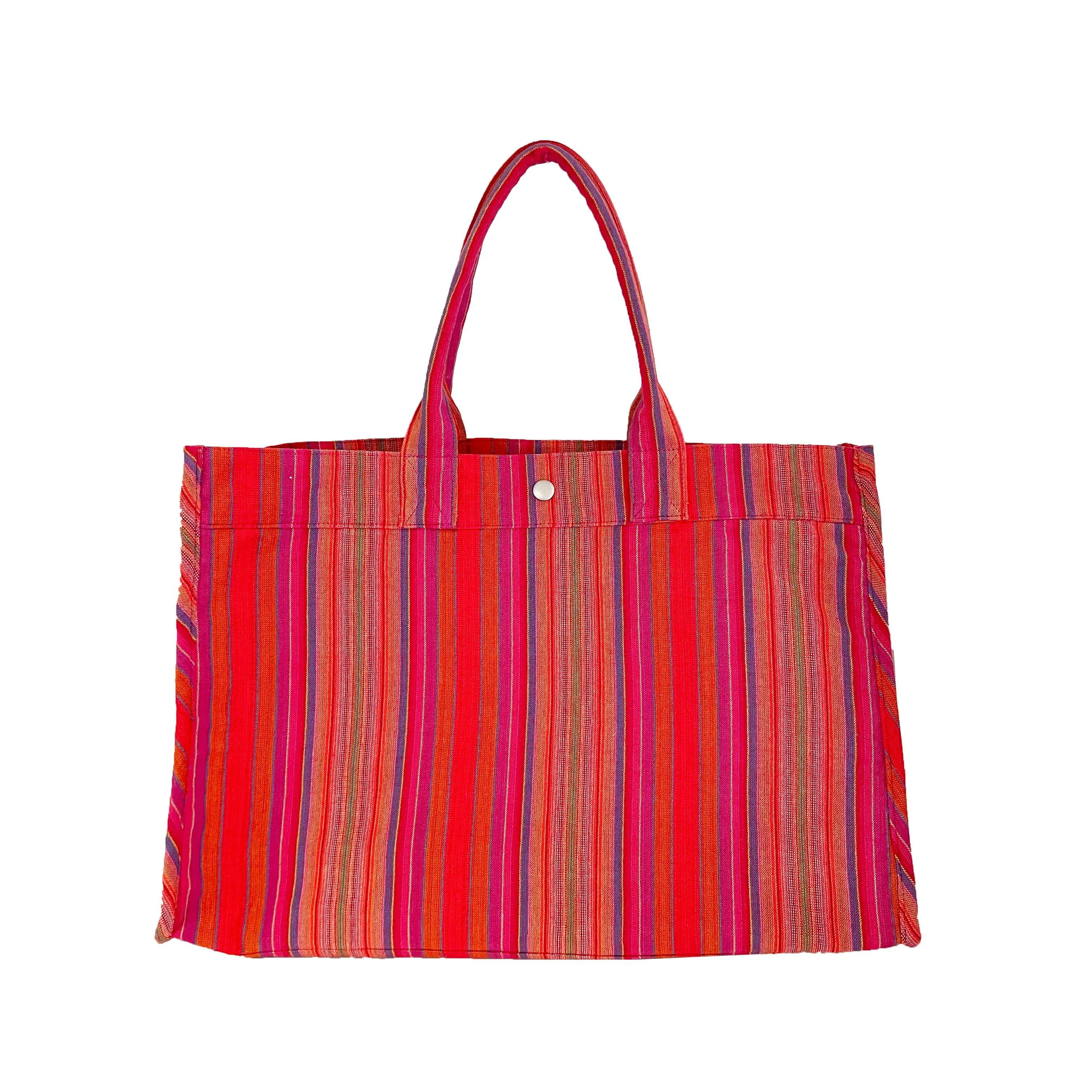 East West Bag Happy Pink Stripe - SALE!!