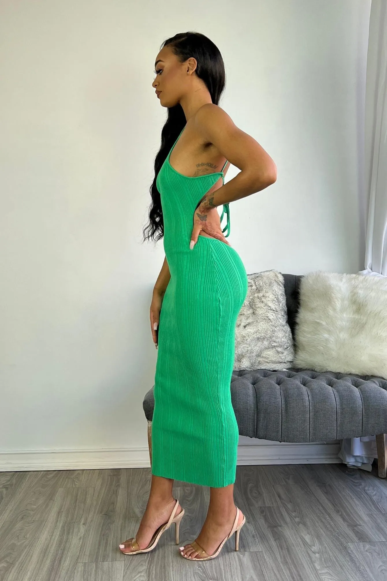 Eden Halter Maxi Spring Dress