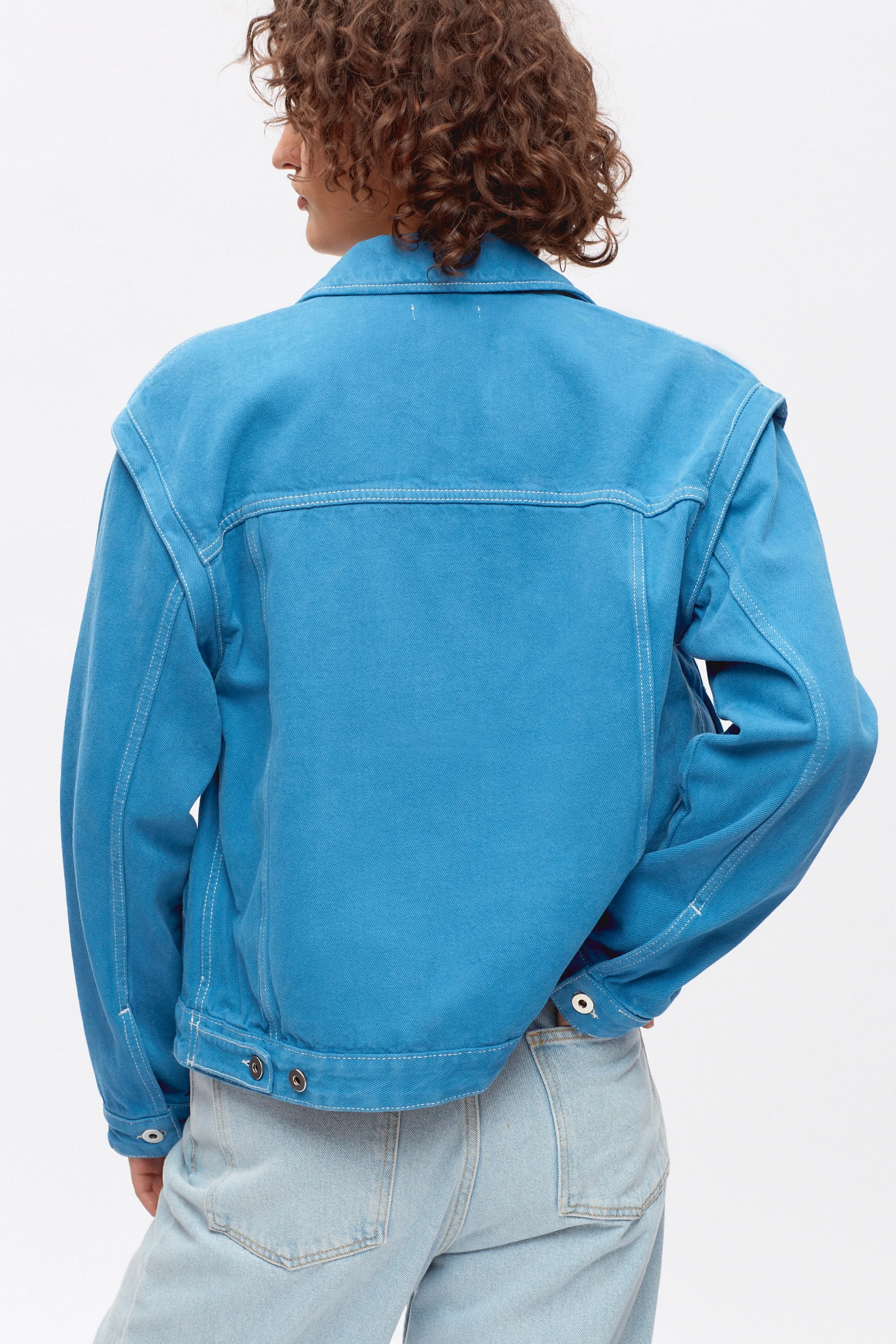 Esna Jacket in French Blue