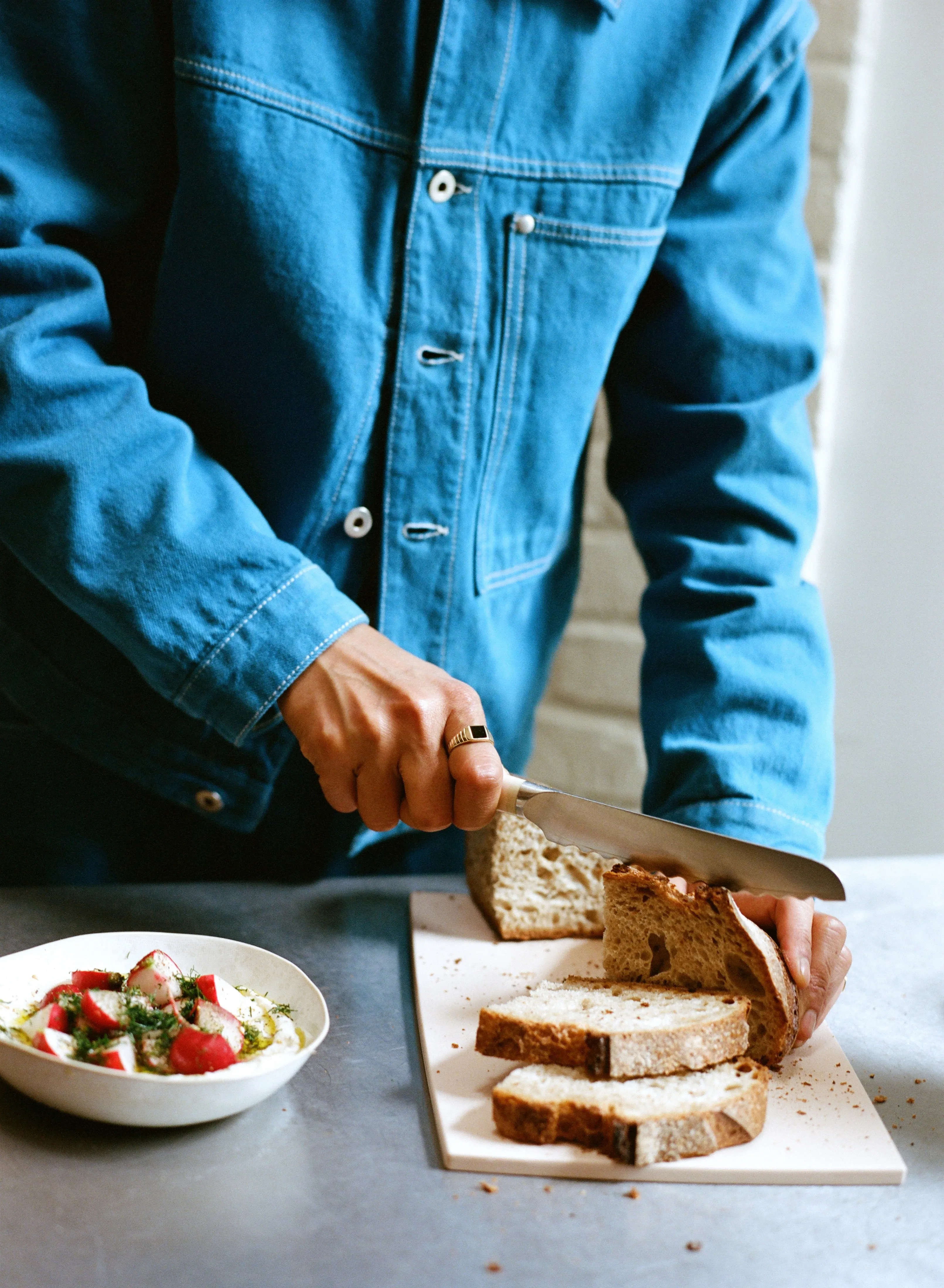 Esna Jacket in French Blue