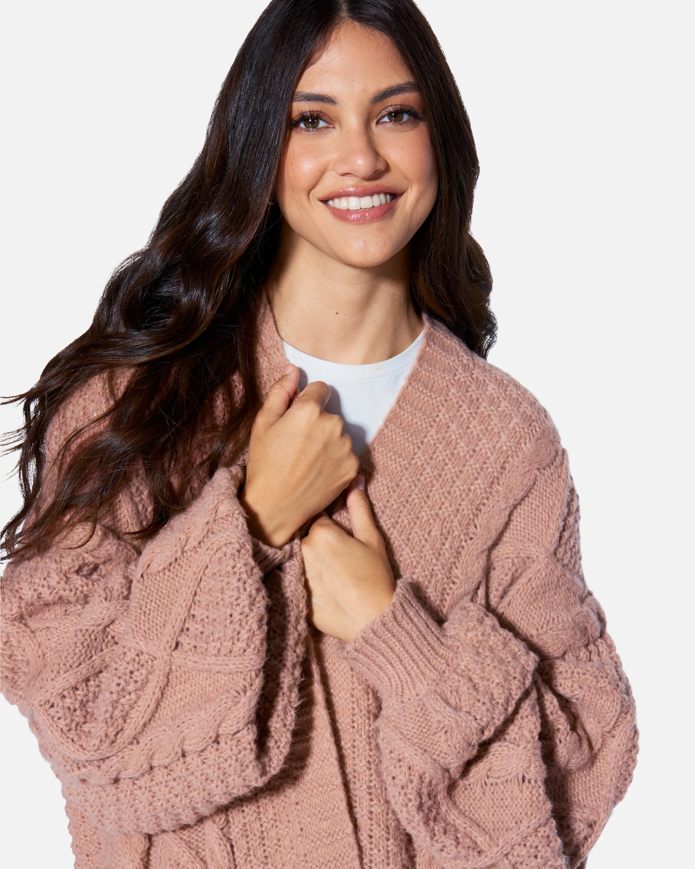 ESSENTIAL OLIVIA OVERSIZED CARDIGAN