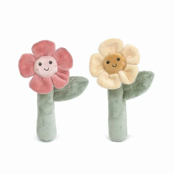 Flower Rattle - 2 Colors