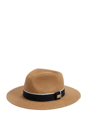 Francesca Hat (Camel Black)