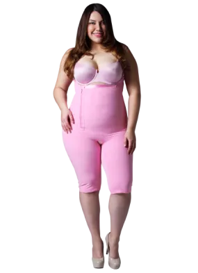 Full Body Shapewear Compression - Post Surgical Garments – Long Pink - Limited Sizes Available