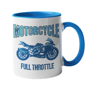 Full Throttle Motorbike Mug