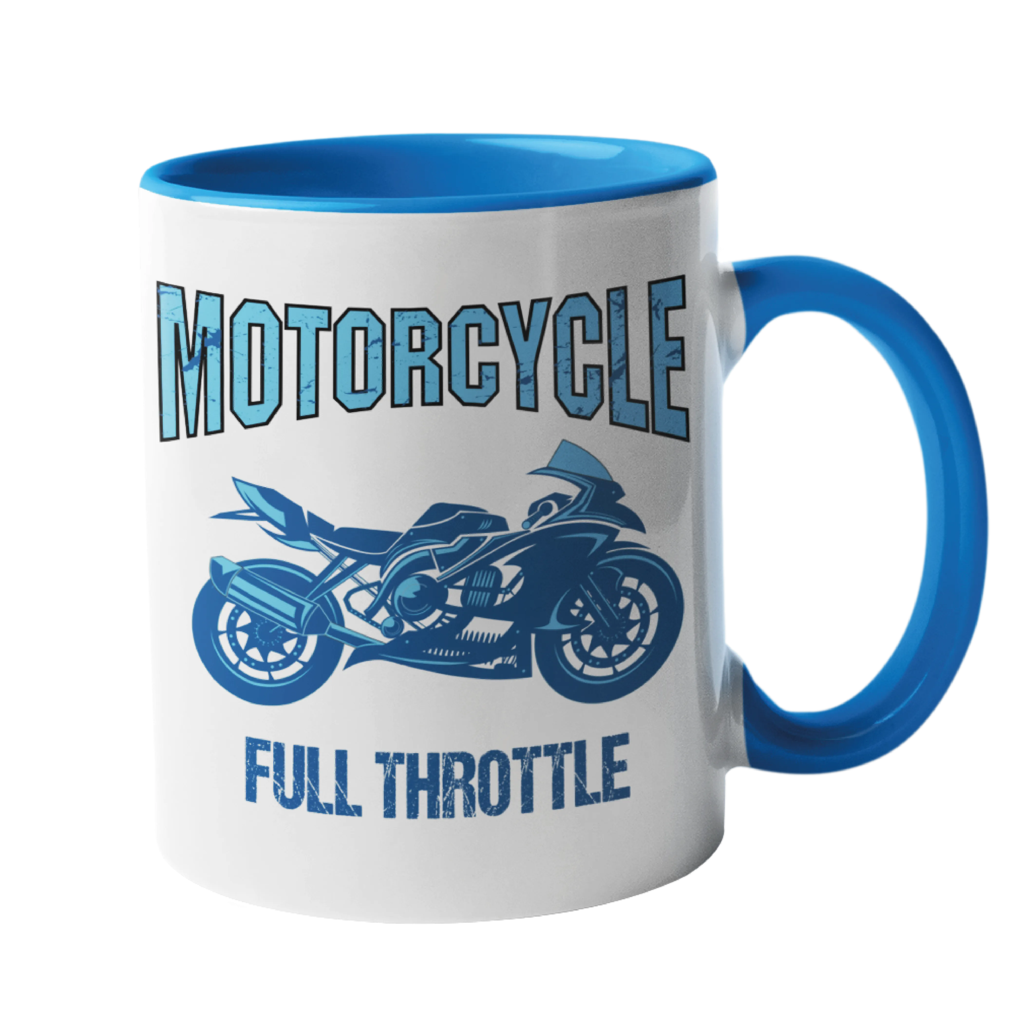 Full Throttle Motorbike Mug