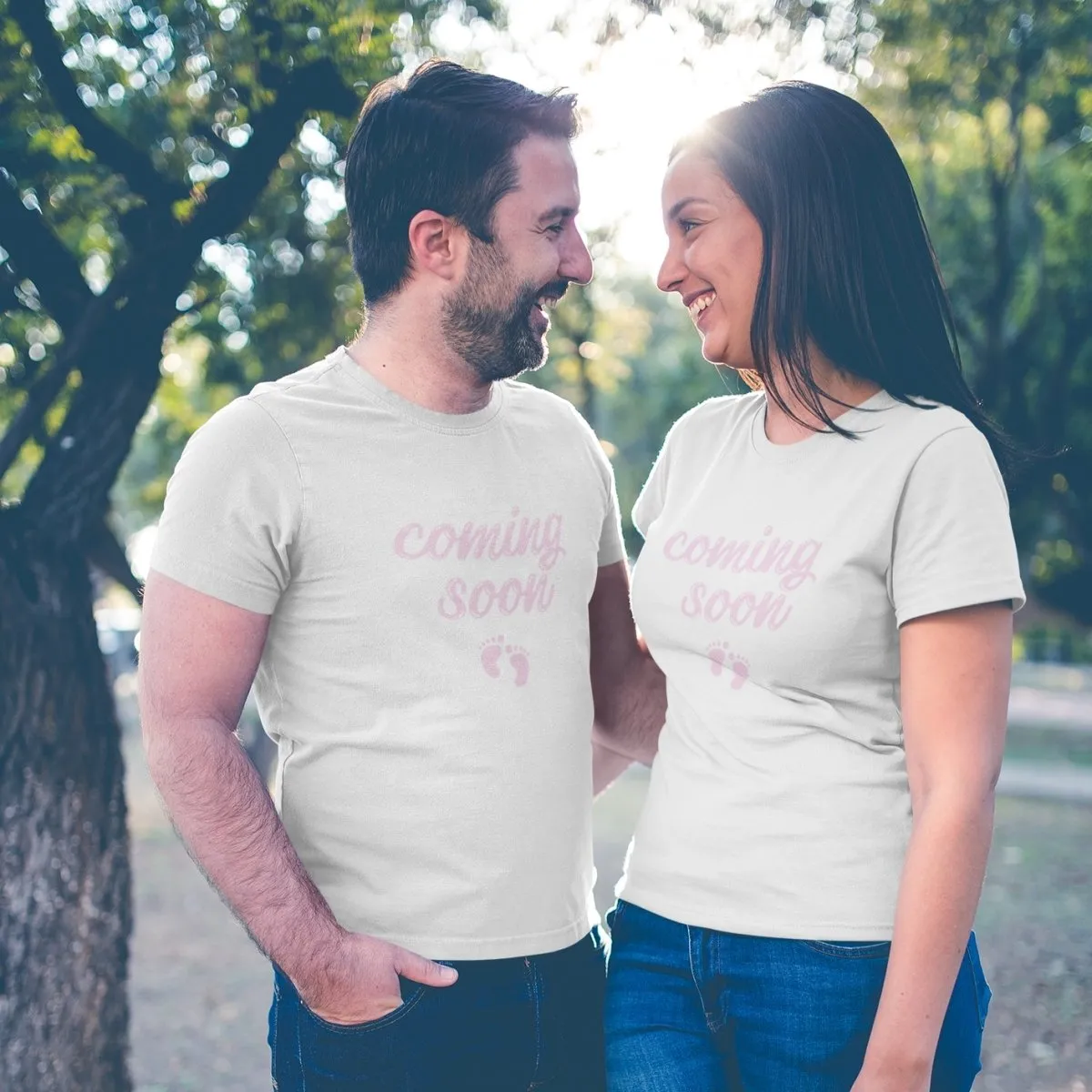 Gender Reveal Girl Matching T-Shirts