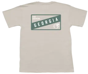 Georgia Banner Patch Short Sleeve Pocket Tee