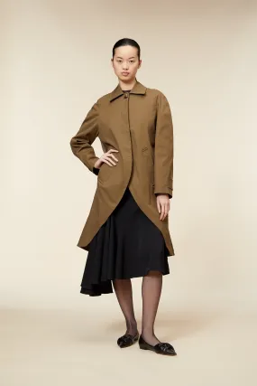 GODET TRENCHCOAT