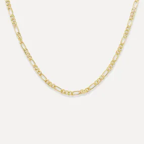 Gold Figaro Chain - 2.5mm