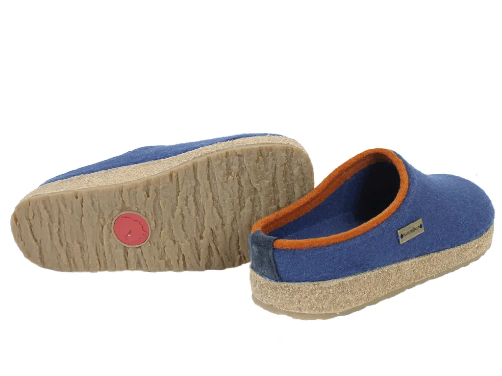 Haflinger Clogs Grizzly Kris Blueberry