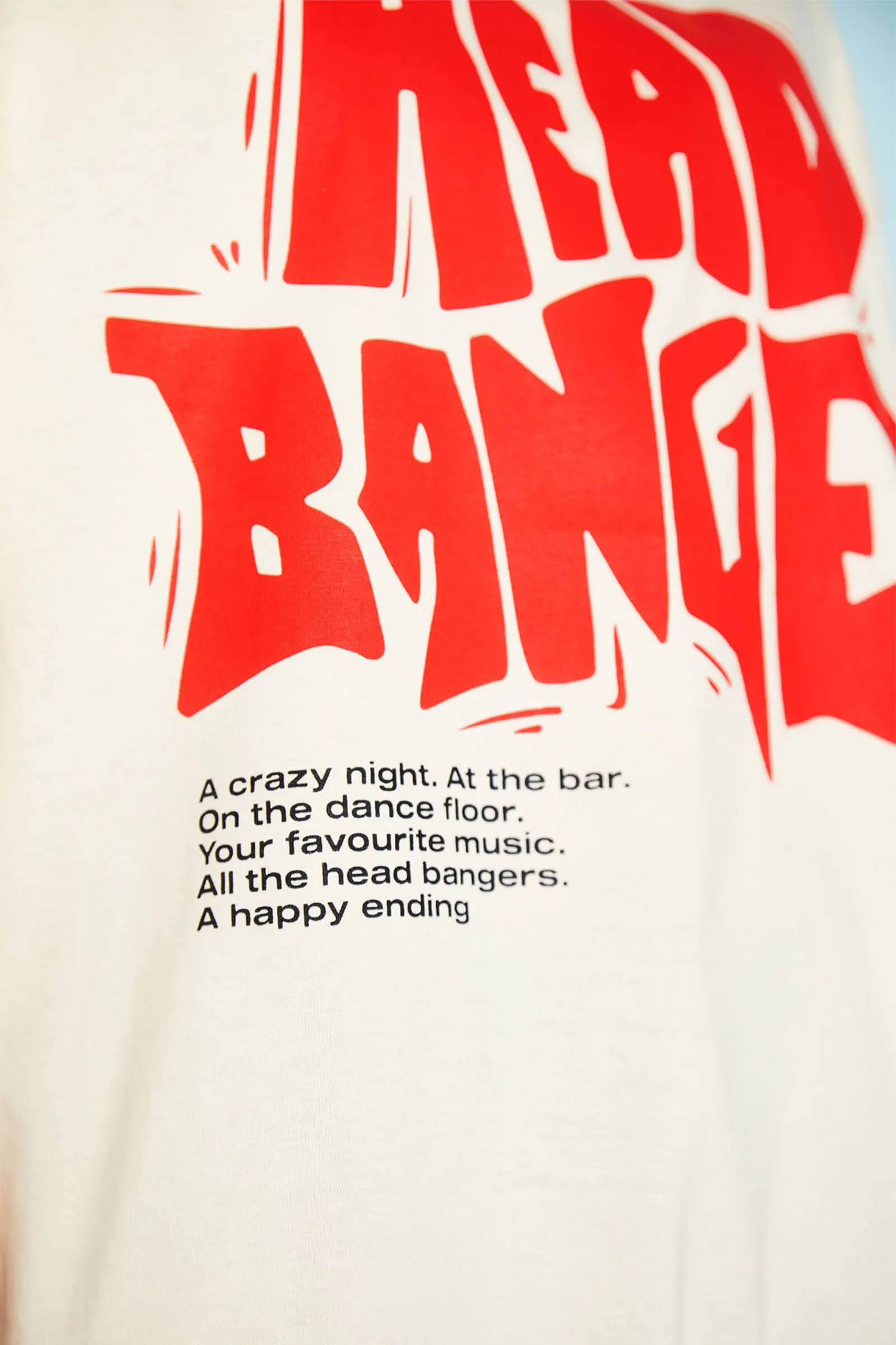 Head Banger Oversized T-Shirt