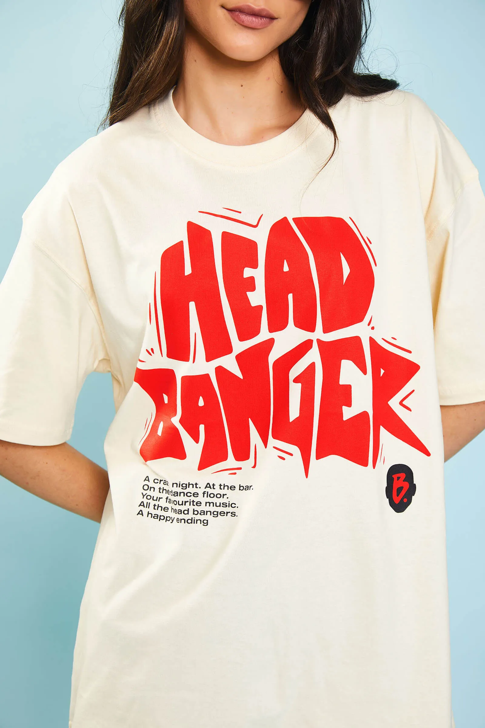 Head Banger Oversized T-Shirt