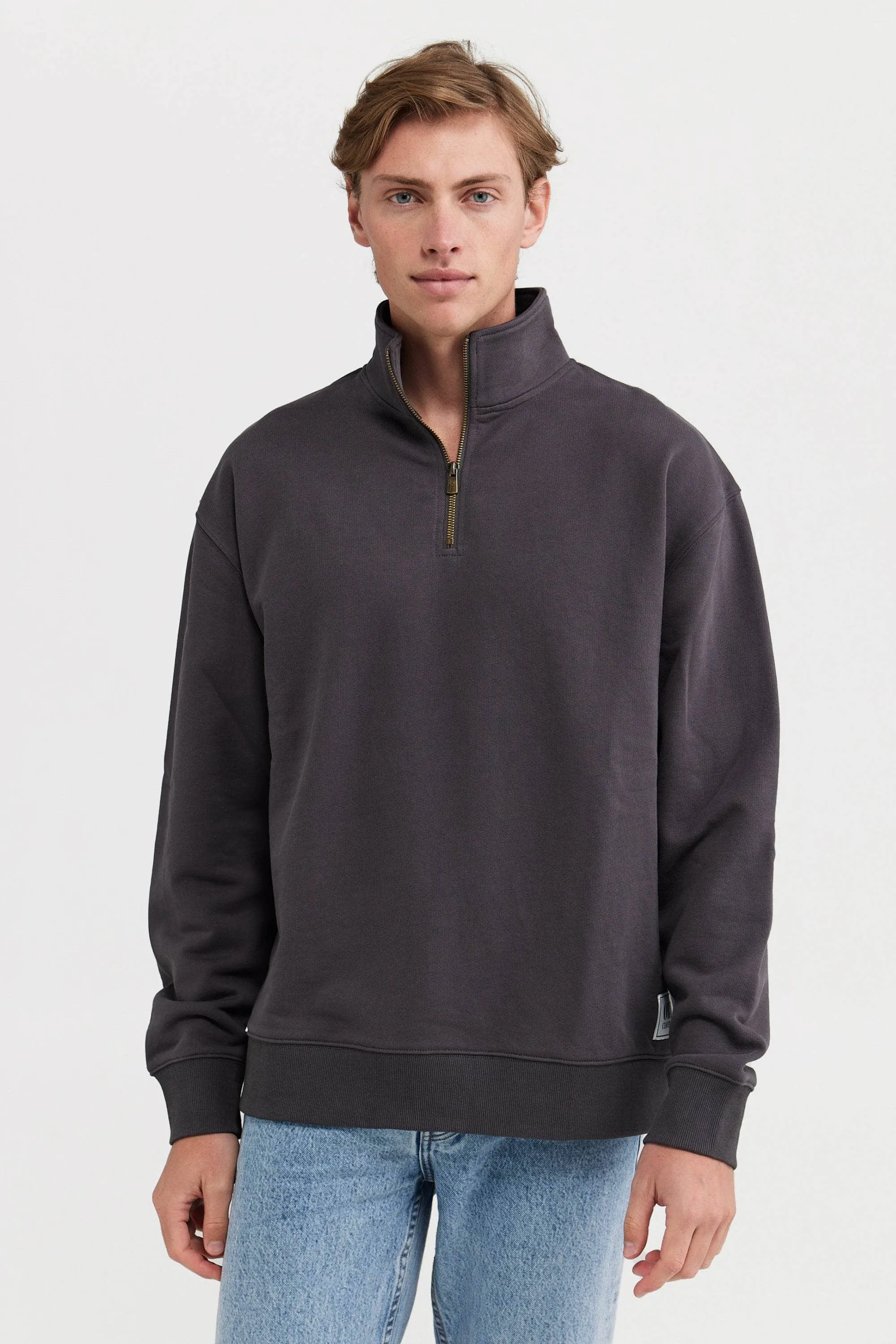 Henderson Quarter Zip Charcoal