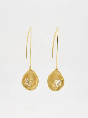 Herkimer Diamond Glamour Drop Earrings