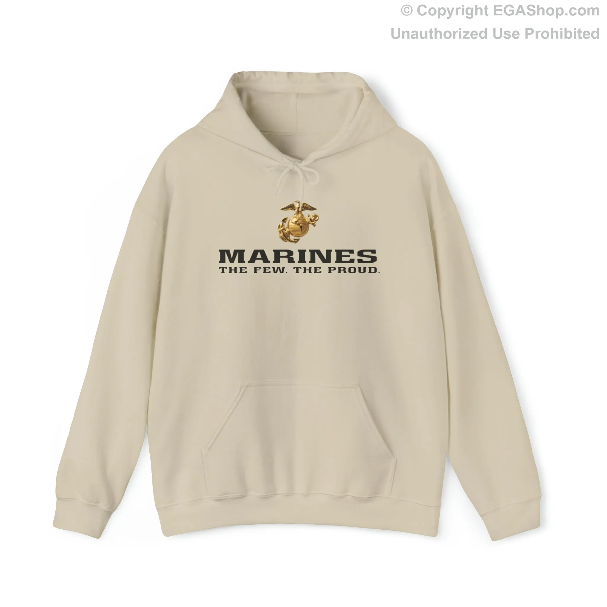 Hoodie: Marines. The Few. The Proud. (color choices)