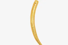 Horn Charm Wholesale 14K Gold, Solid 14K Gold, G20