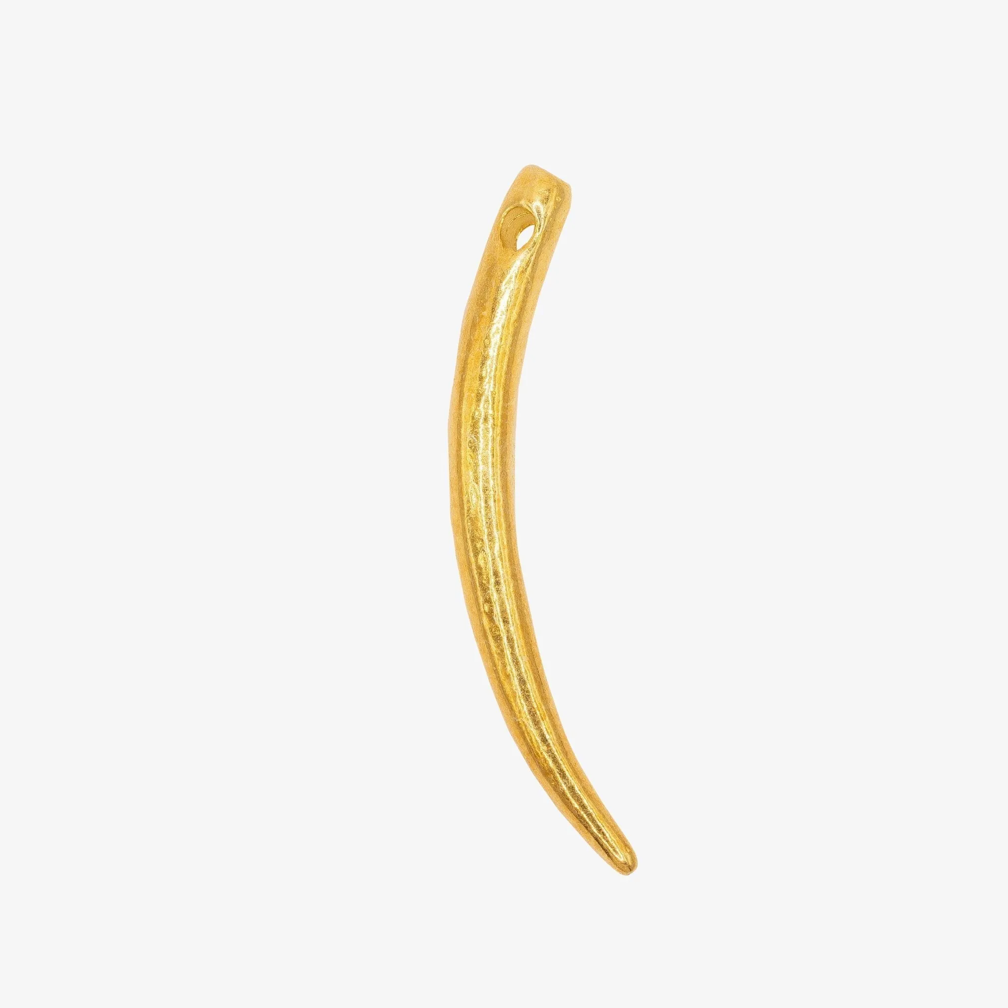 Horn Charm Wholesale 14K Gold, Solid 14K Gold, G20