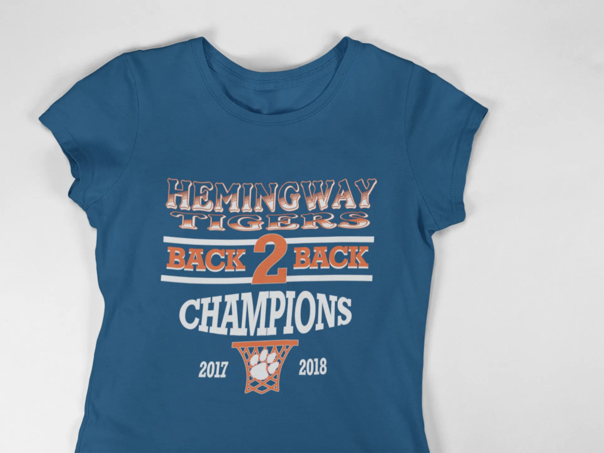 HS - Back to Back Hemingway High School T-Shirt