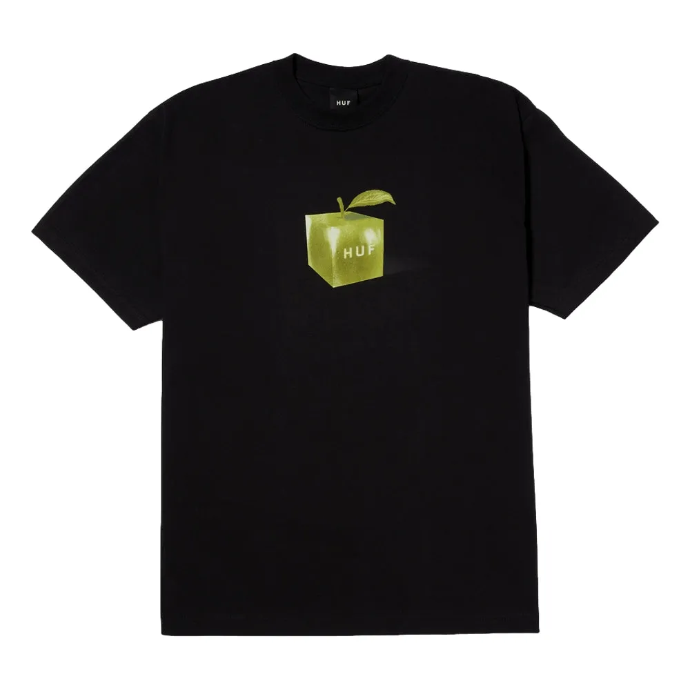 HUF APPLE BOX S/S TEE-BLACK