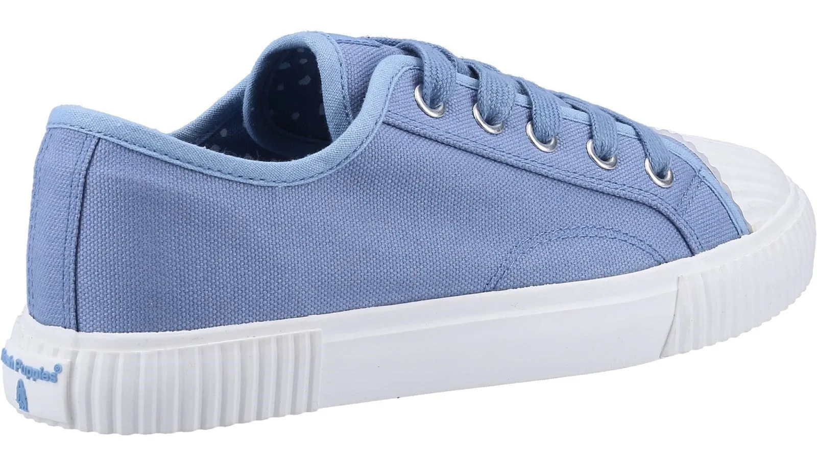 Hush Puppies Brooke Womens Lace Up Canvas Trainer