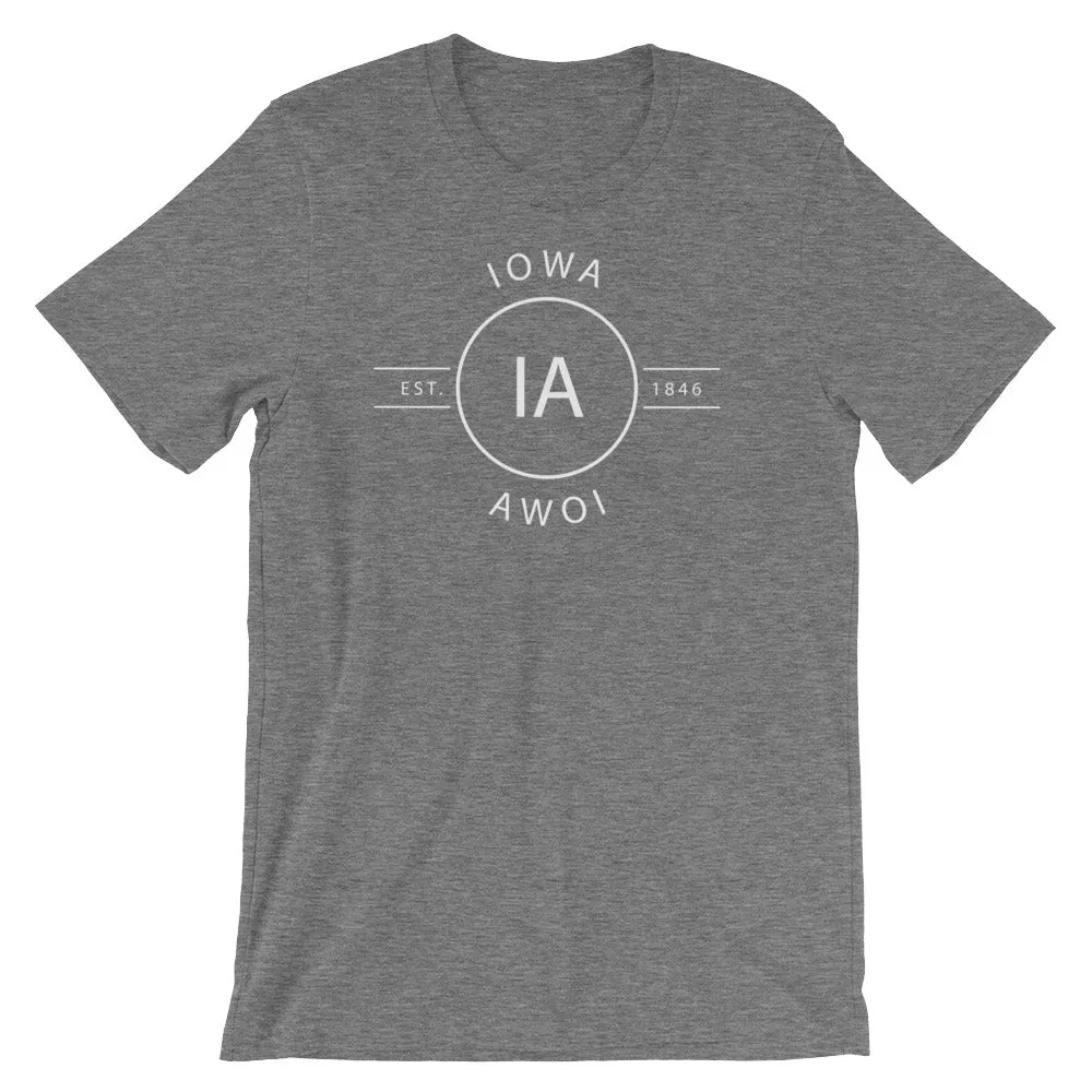 Iowa - Short-Sleeve Unisex T-Shirt - Reflections