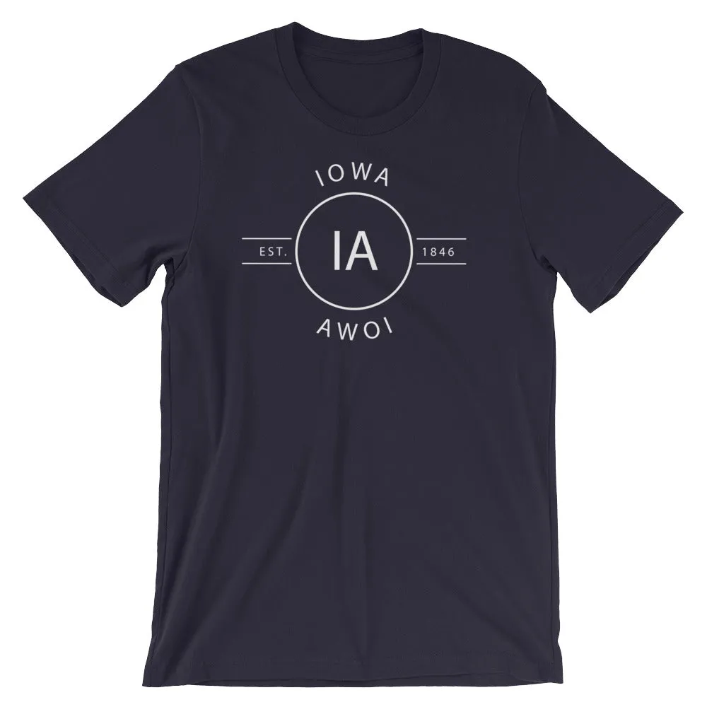 Iowa - Short-Sleeve Unisex T-Shirt - Reflections