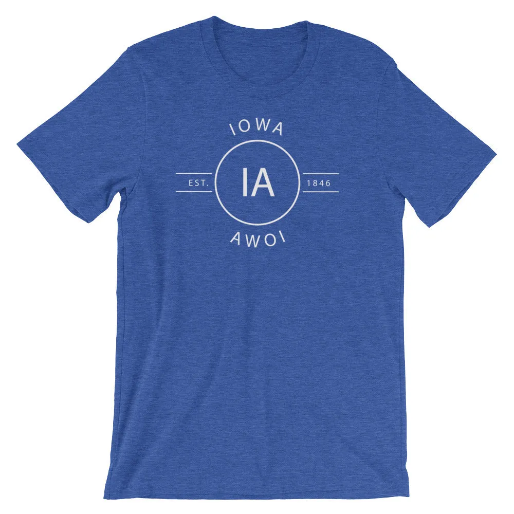 Iowa - Short-Sleeve Unisex T-Shirt - Reflections