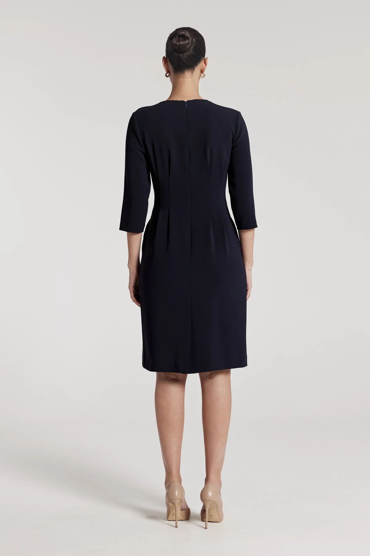 Isobel Dress - Navy