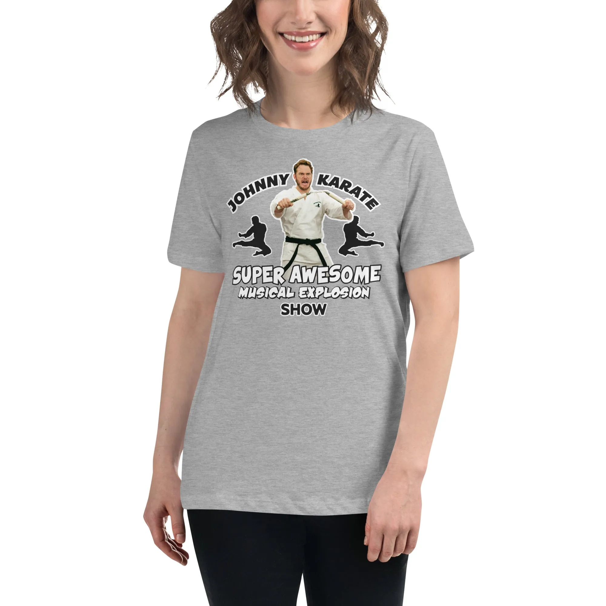 Johnny Karate Show V2 - Women's T-Shirt