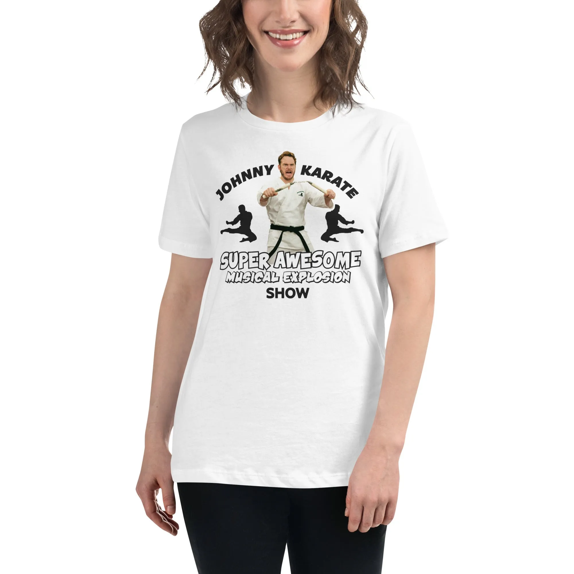 Johnny Karate Show V2 - Women's T-Shirt