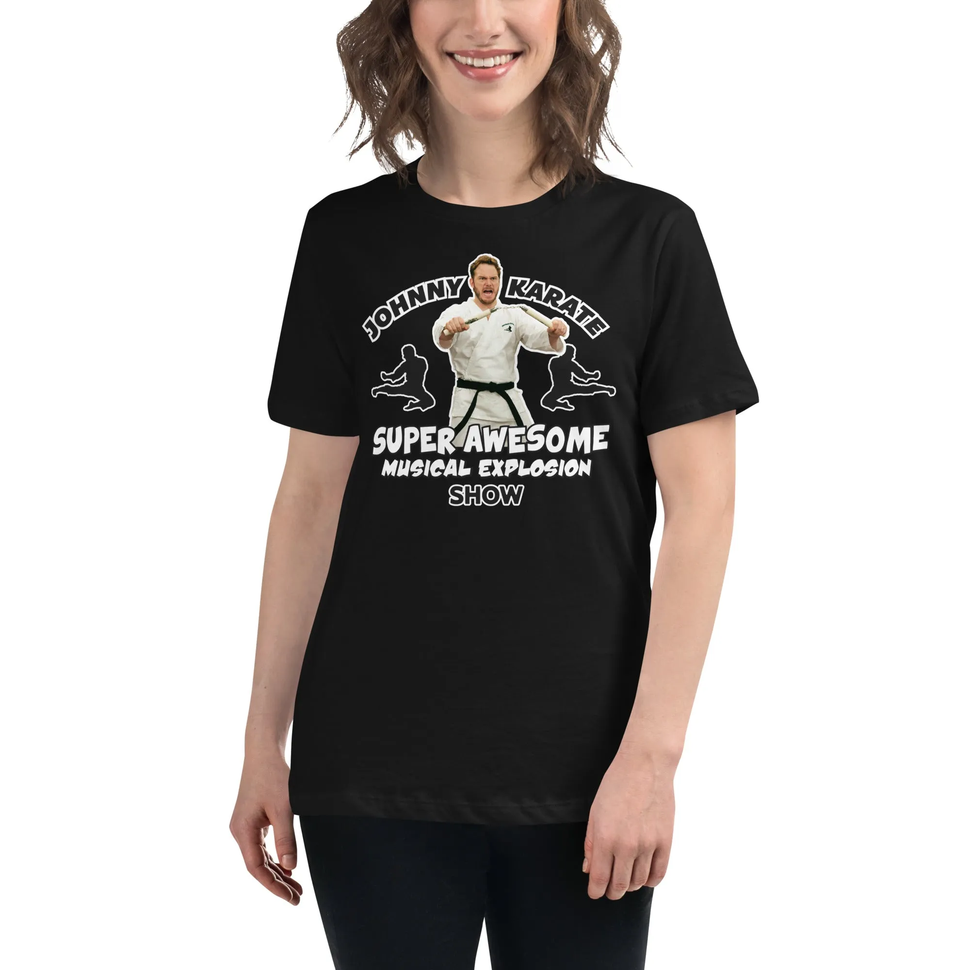 Johnny Karate Show V2 - Women's T-Shirt