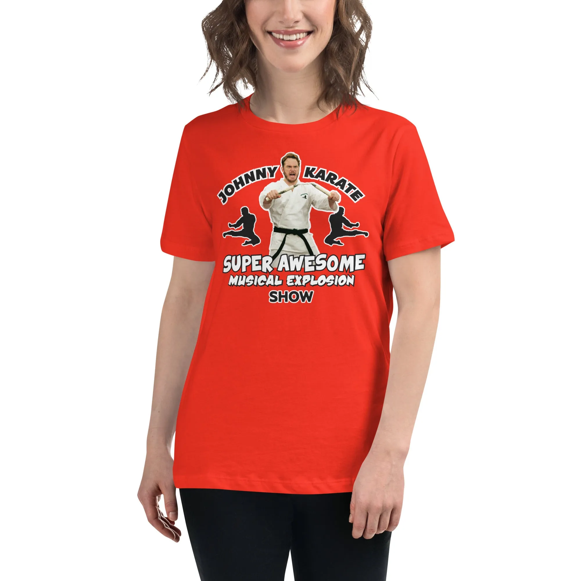 Johnny Karate Show V2 - Women's T-Shirt