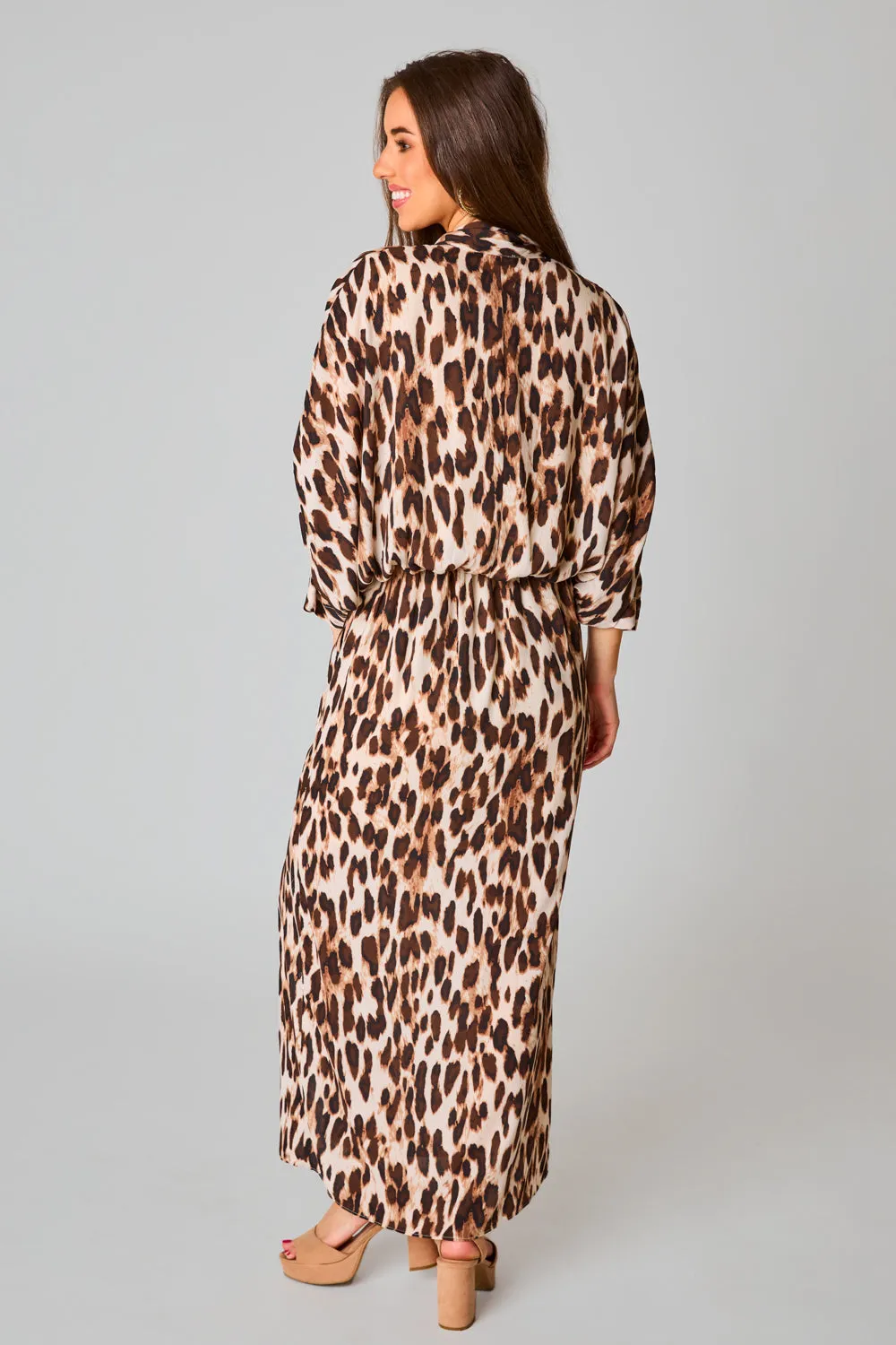 Jude Long Sleeve Maxi Dress - Kiara