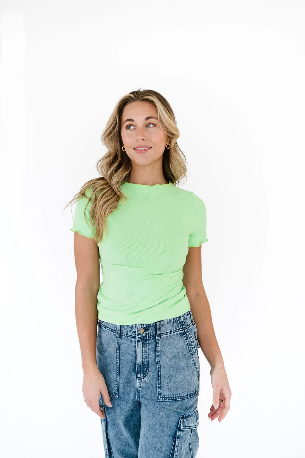 Karli Top in Green