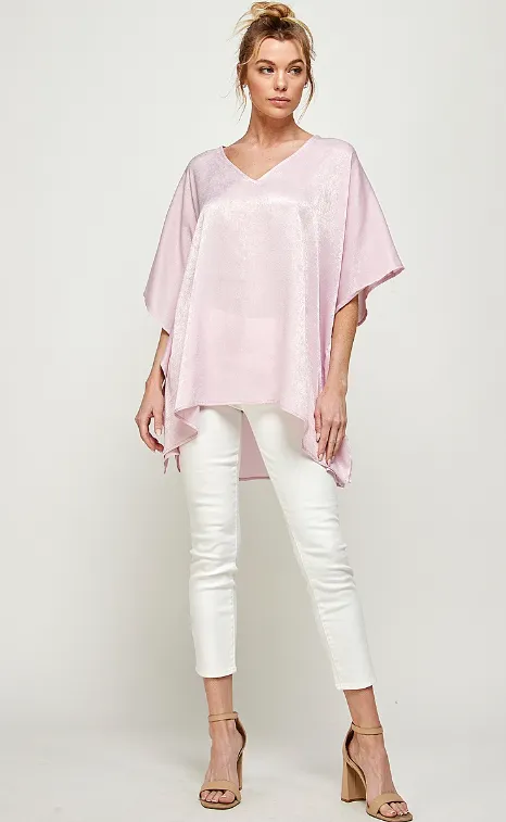 Kimberly Satin Flowy Top - Final Sale 40% off