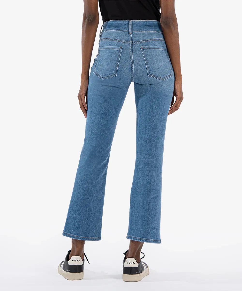 KUT Kelsey High Rise Ankle Flare Jeans (Quality)