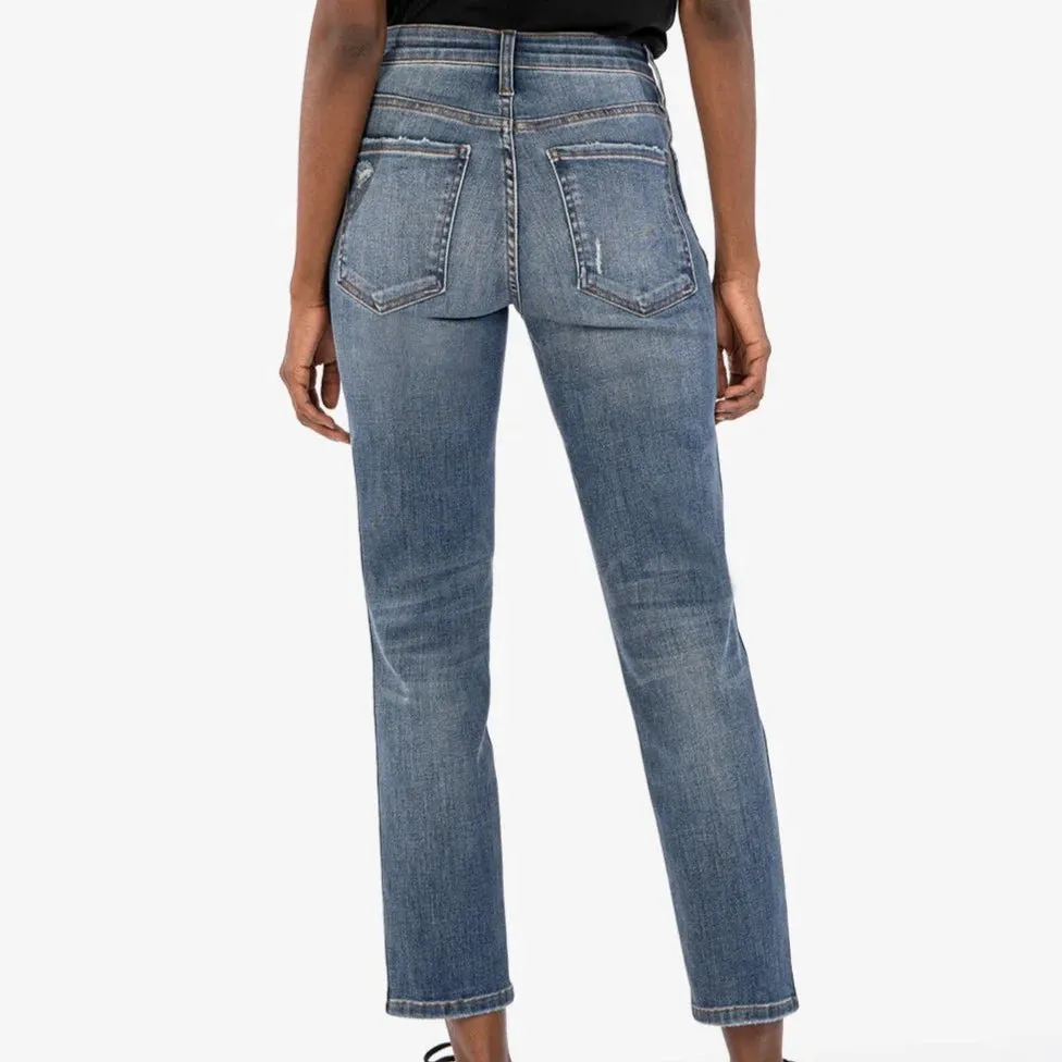 KUT Rachael High Rise Jeans (Fire Wash)