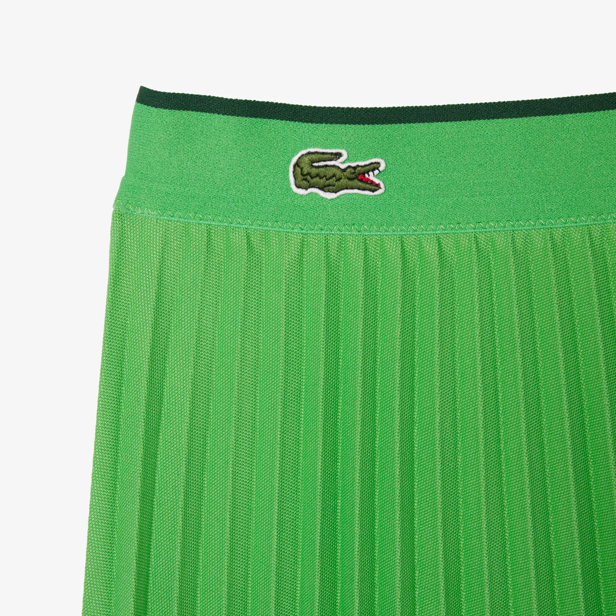 Lacoste Tennis Short Pleated Elastic Waist Skirt